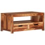 Mesa de centro de madera maciza de acacia 84x49x40 cm de vidaXL, Mesas de centro - Ref: Foro24-339509, Precio: 177,99 €, Desc...