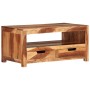 Mesa de centro de madera maciza de acacia 84x49x40 cm de vidaXL, Mesas de centro - Ref: Foro24-339509, Precio: 177,99 €, Desc...