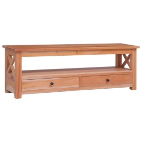 Solid mahogany wood TV cabinet 115x30x40 cm by vidaXL, TV Furniture - Ref: Foro24-337081, Price: 145,99 €, Discount: %