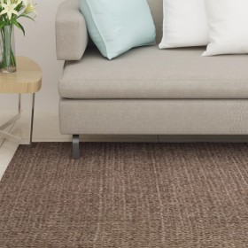 Alfombra de sisal natural marrón 100x250 cm de vidaXL, Alfombras - Ref: Foro24-136349, Precio: 108,99 €, Descuento: %