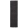 Alfombra de sisal natural negro 80x300 cm de vidaXL, Alfombras - Ref: Foro24-136326, Precio: 104,93 €, Descuento: %