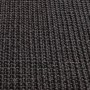 Alfombra de sisal natural negro 80x300 cm de vidaXL, Alfombras - Ref: Foro24-136326, Precio: 104,93 €, Descuento: %