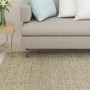 Alfombra de sisal natural verde 66x250 cm de vidaXL, Alfombras - Ref: Foro24-136373, Precio: 72,99 €, Descuento: %