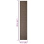 Alfombra de sisal natural marrón 66x350 cm de vidaXL, Alfombras - Ref: Foro24-136339, Precio: 69,99 €, Descuento: %