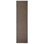 Alfombra de sisal natural marrón 80x300 cm de vidaXL, Alfombras - Ref: Foro24-136344, Precio: 91,79 €, Descuento: %