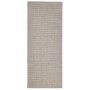 Sand-colored natural sisal rug 80x200 cm by vidaXL, Rugs - Ref: Foro24-136360, Price: 70,82 €, Discount: %