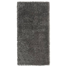 Alfombra de pelo largo gris antracita 100x200 cm 50 mm de vidaXL, Alfombras - Ref: Foro24-340023, Precio: 57,99 €, Descuento: %