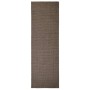 Alfombra de sisal natural marrón 80x250 cm de vidaXL, Alfombras - Ref: Foro24-136343, Precio: 83,54 €, Descuento: %