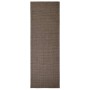 Alfombra de sisal natural marrón 100x300 cm de vidaXL, Alfombras - Ref: Foro24-136350, Precio: 128,51 €, Descuento: %