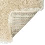 Alfombra de pelo largo beige 140x200 cm 50 mm de vidaXL, Alfombras - Ref: Foro24-340037, Precio: 75,99 €, Descuento: %