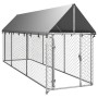 Outdoor kennel with roof 400x100x150 cm by vidaXL, Dog kennels and fences - Ref: Foro24-171497, Price: 139,99 €, Discount: %