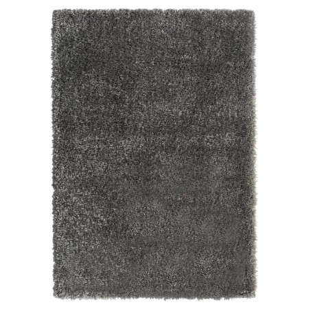 Alfombra de pelo largo gris antracita 140x200 cm 50 mm de vidaXL, Alfombras - Ref: Foro24-340025, Precio: 68,99 €, Descuento: %