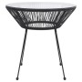 Garten-Essgruppe 5-teilig schwarz von vidaXL, Gartensets - Ref: Foro24-3085449, Preis: 366,09 €, Rabatt: %