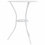 Bistro table and chairs 3 pieces cast aluminum white by vidaXL, Garden sets - Ref: Foro24-317752, Price: 203,12 €, Discount: %