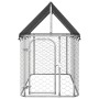 Outdoor kennel with roof 200x100x150 cm by vidaXL, Dog kennels and fences - Ref: Foro24-171496, Price: 101,99 €, Discount: %