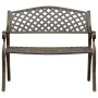 Bronze cast aluminum garden bench 102 cm by vidaXL, garden benches - Ref: Foro24-317747, Price: 248,56 €, Discount: %