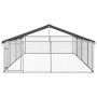 Outdoor kennel with roof 600x300x150 cm by vidaXL, Dog kennels and fences - Ref: Foro24-171502, Price: 246,99 €, Discount: %