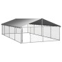 Outdoor kennel with roof 600x300x150 cm by vidaXL, Dog kennels and fences - Ref: Foro24-171502, Price: 246,99 €, Discount: %