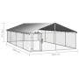 Outdoor kennel with roof 600x300x150 cm by vidaXL, Dog kennels and fences - Ref: Foro24-171502, Price: 246,99 €, Discount: %