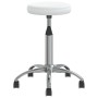 Taburete de masaje cuero sintético blanco de vidaXL, Sillones de masaje - Ref: Foro24-3085692, Precio: 55,99 €, Descuento: %