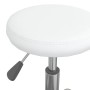 Taburete de masaje cuero sintético blanco de vidaXL, Sillones de masaje - Ref: Foro24-3085692, Precio: 55,99 €, Descuento: %