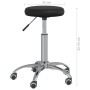 Massagehocker aus schwarzem Kunstleder von vidaXL, Massagesessel - Ref: Foro24-3085693, Preis: 55,58 €, Rabatt: %