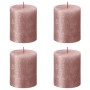 Bolsius Rustic Shimmer Candles 4 units pink 80x68 mm by Bolsius, Candles - Ref: Foro24-440882, Price: 21,53 €, Discount: %