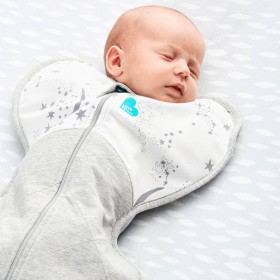 Love to Dream Baby-Fußsack zum Wickeln, warm, Stufe 1, Weiß, M von Love to Dream, Babytaschen und Decken - Ref: Foro24-440777...