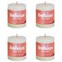 Bolsius Shine rustic candles 4 units soft pearl 80x68 mm by Bolsius, Candles - Ref: Foro24-440808, Price: 16,50 €, Discount: %