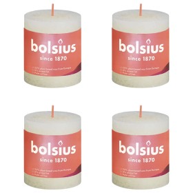 Bolsius Velas rústicas Shine 4 unidades perla suave 80x68 mm de Bolsius, Velas - Ref: Foro24-440808, Precio: 16,99 €, Descuen...