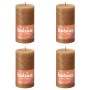 Bolsius Velas rústicas Shine 4 unidades marrón especiado 130x68 mm de Bolsius, Velas - Ref: Foro24-440824, Precio: 23,18 €, D...