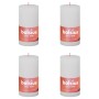 Bolsius Velas rústicas Shine 4 unidades blanco turbio 130x68 mm de Bolsius, Velas - Ref: Foro24-440822, Precio: 20,22 €, Desc...