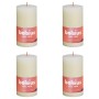 Bolsius Shine rustic candles 4 pcs soft pearl 130x68 mm by Bolsius, Candles - Ref: Foro24-440823, Price: 23,18 €, Discount: %