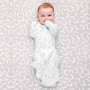 Love to Dream Baby-Fußsack zum Wickeln, Bambus, Stufe 1, Sterne, Creme, M von Love to Dream, Babytaschen und Decken - Ref: Fo...