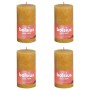 Bolsius Velas rústicas Shine 4 uds color amarillo colmena 130x68 mm de Bolsius, Velas - Ref: Foro24-440825, Precio: 20,06 €, ...