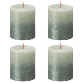 Bolsius Velas rústicas Sunset 4 unidades verde y azul óxido 80x68 mm de Bolsius, Velas - Ref: Foro24-440899, Precio: 19,97 €,...