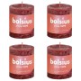 Bolsius Shine rustic candles 4 units red velvet 80x68 mm by Bolsius, Candles - Ref: Foro24-440817, Price: 20,86 €, Discount: %