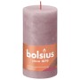 Bolsius Shine rustic candles 4 units ash pink 130x68 mm by Bolsius, Candles - Ref: Foro24-440831, Price: 26,70 €, Discount: %