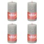 Bolsius Velas rústicas Shine 4 unidades gris arena 130x68 mm de Bolsius, Velas - Ref: Foro24-440826, Precio: 20,06 €, Descuen...