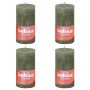 Bolsius Shine rustic candles 4 units olive green 130x68 mm by Bolsius, Candles - Ref: Foro24-440836, Price: 28,22 €, Discount: %