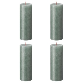 Bolsius Rustic Shimmer Candles 4 units Rust Blue 190x68 mm by Bolsius, Candles - Ref: Foro24-440895, Price: 26,78 €, Discount: %