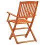 Folding garden chairs 6 pcs solid eucalyptus wood by vidaXL, Garden chairs - Ref: Foro24-3087147, Price: 246,55 €, Discount: %