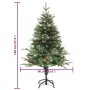 Weihnachtsbaum mit Lichtern und Tannenzapfen PVC PE grün 120 cm von vidaXL, Weihnachtsbäume - Ref: Foro24-3094555, Preis: 92,...