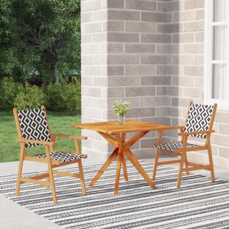 Garden dining set 3 pieces solid acacia wood by vidaXL, Garden sets - Ref: Foro24-3087137, Price: 249,91 €, Discount: %