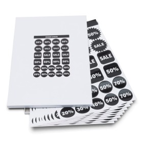 rillprint Discount Sticker Assortment 10 Sheets x 5 Boxes by rillprint, labeling tape - Ref: Foro24-441044, Price: 28,99 €, D...