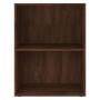 Brown oak chipboard shelf 60x31x78 cm by vidaXL, Bookcases and shelves - Ref: Foro24-340215, Price: 53,88 €, Discount: %