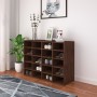 Oak brown plywood shoe rack 92x30x67.5 cm by vidaXL, Shoe racks and shoe organizers - Ref: Foro24-340220, Price: 126,99 €, Di...