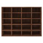 Oak brown plywood shoe rack 92x30x67.5 cm by vidaXL, Shoe racks and shoe organizers - Ref: Foro24-340220, Price: 126,99 €, Di...