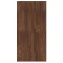 Zapatero de madera contrachapada marrón roble 92x30x67,5 cm de vidaXL, Zapateros y organizadores de calzado - Ref: Foro24-340...