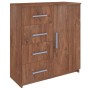 Aparador de aglomerado roble marrón 79x35x88 cm de vidaXL, Aparadores - Ref: Foro24-340247, Precio: 131,32 €, Descuento: %